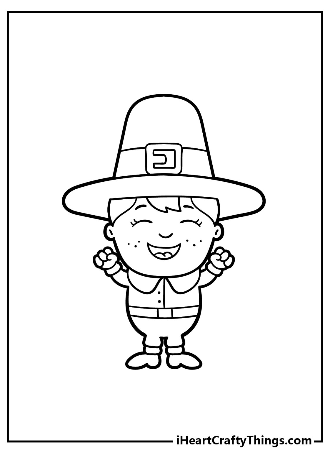 Pilgrim Coloring Pages 100 Free Printables