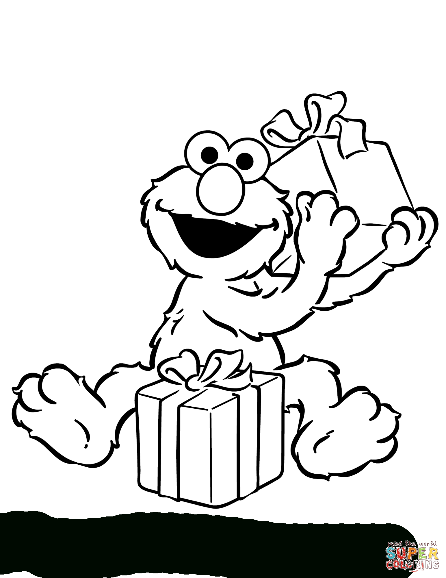 Elmo Coloring Pages Free Printable