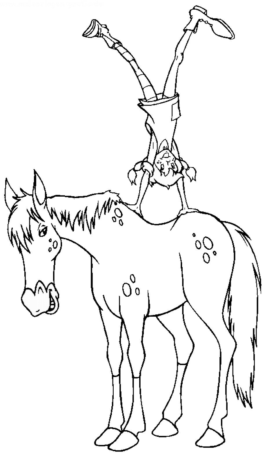 Pippi Longstocking Coloring Pages