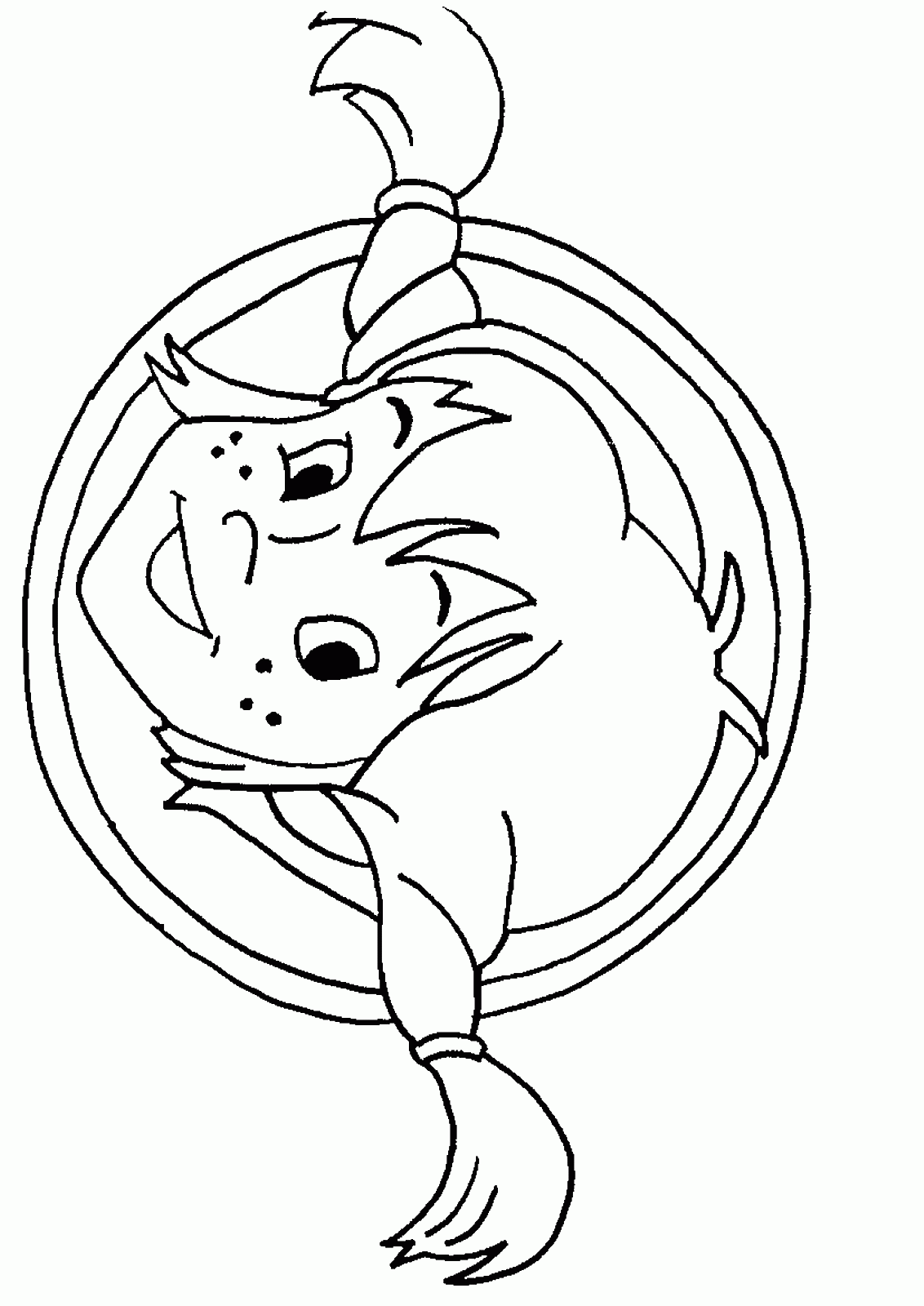 Pippi Longstocking Coloring Pages