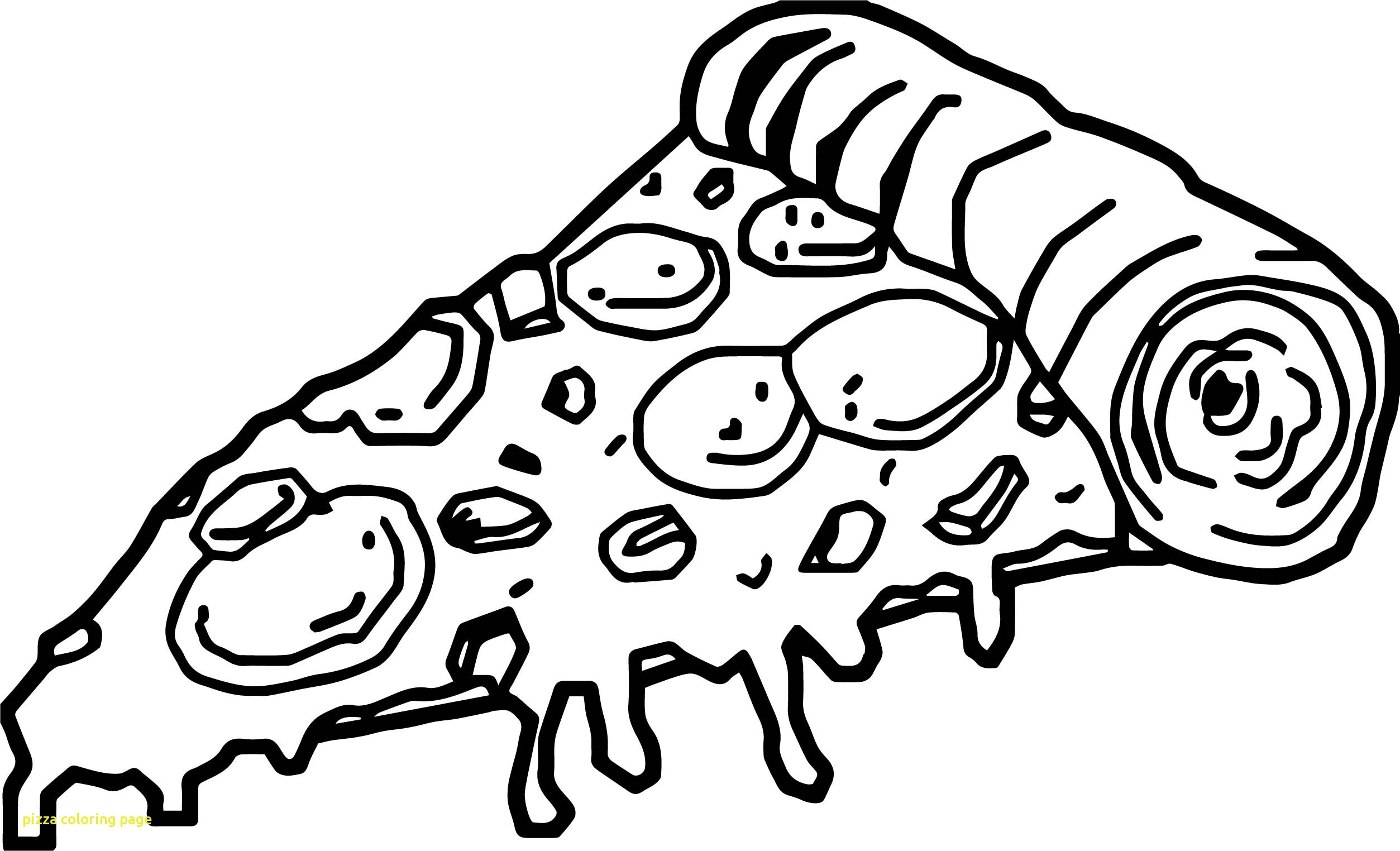 Pizza Coloring Pages Printable At GetDrawings Free Download