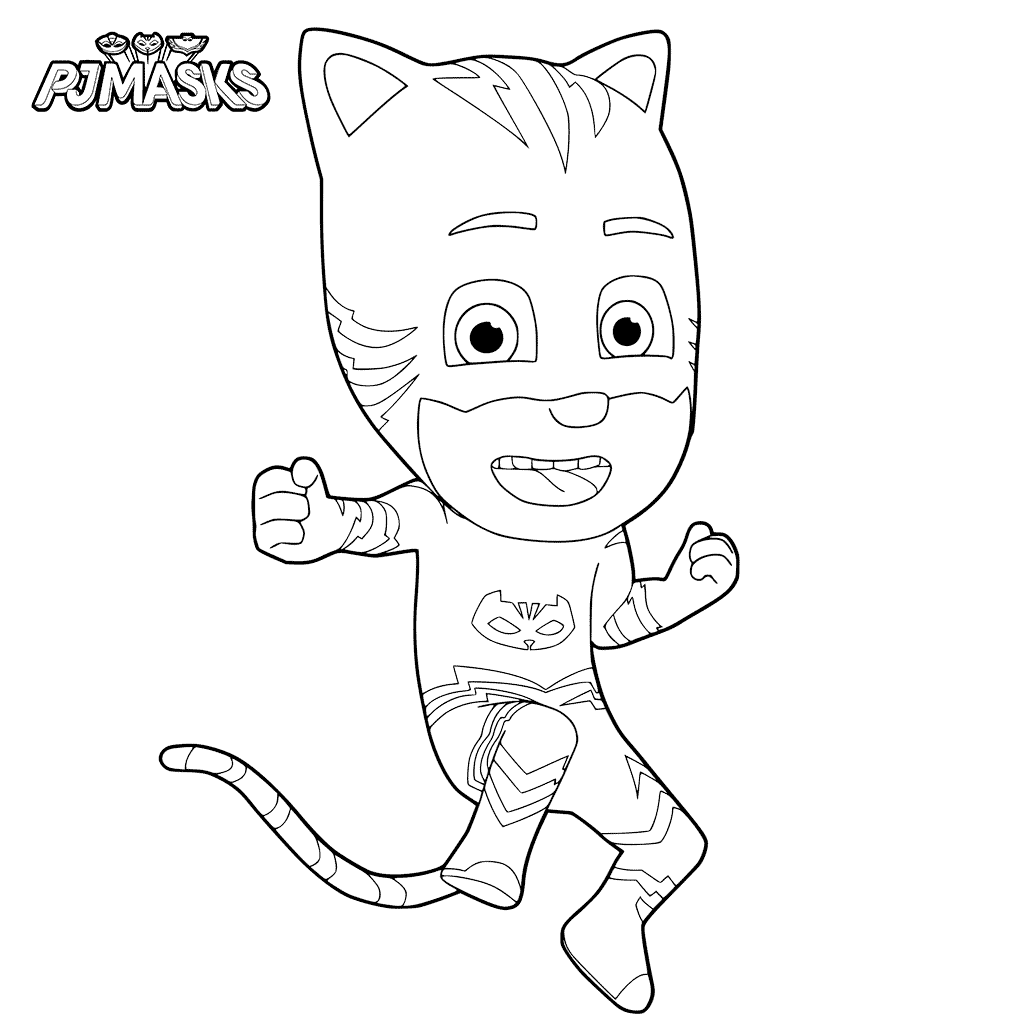 Pj Max Printable Coloring Pages