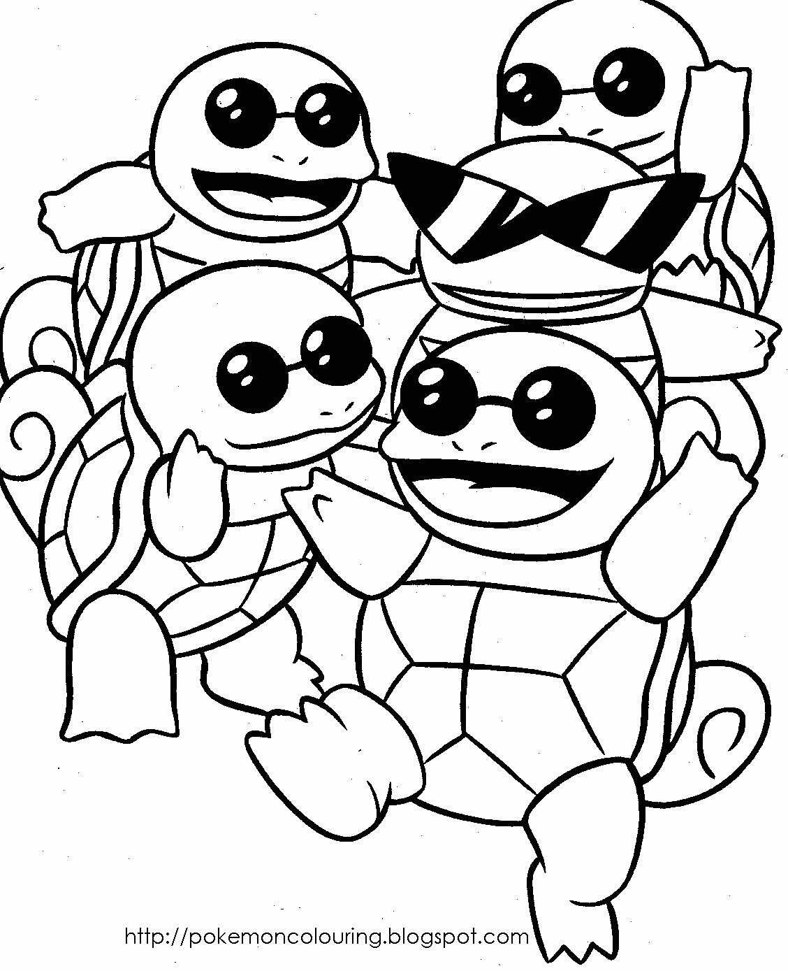 POKEMON COLORING PAGES