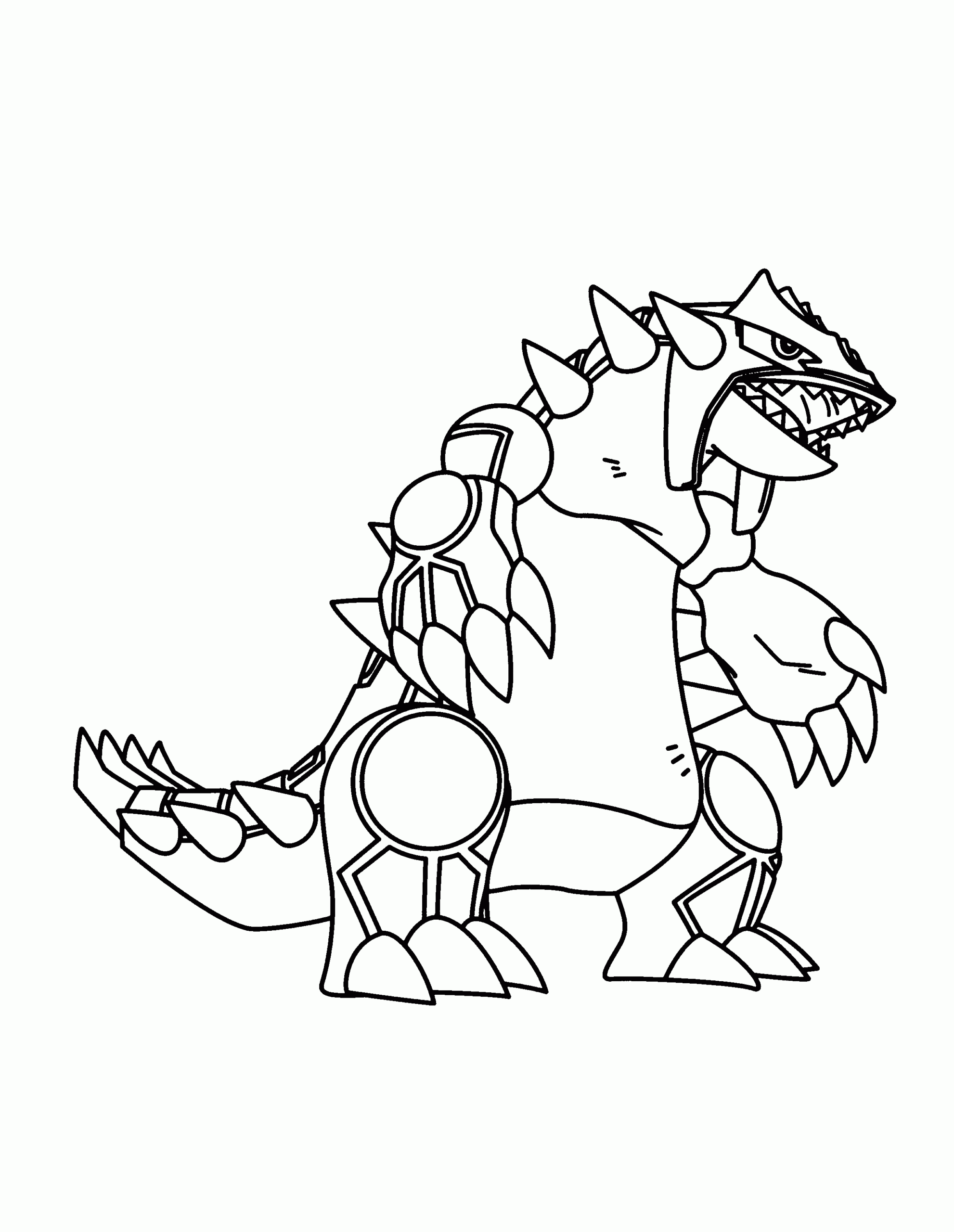 Pokemon Coloring Pages Groudon Coloring Home