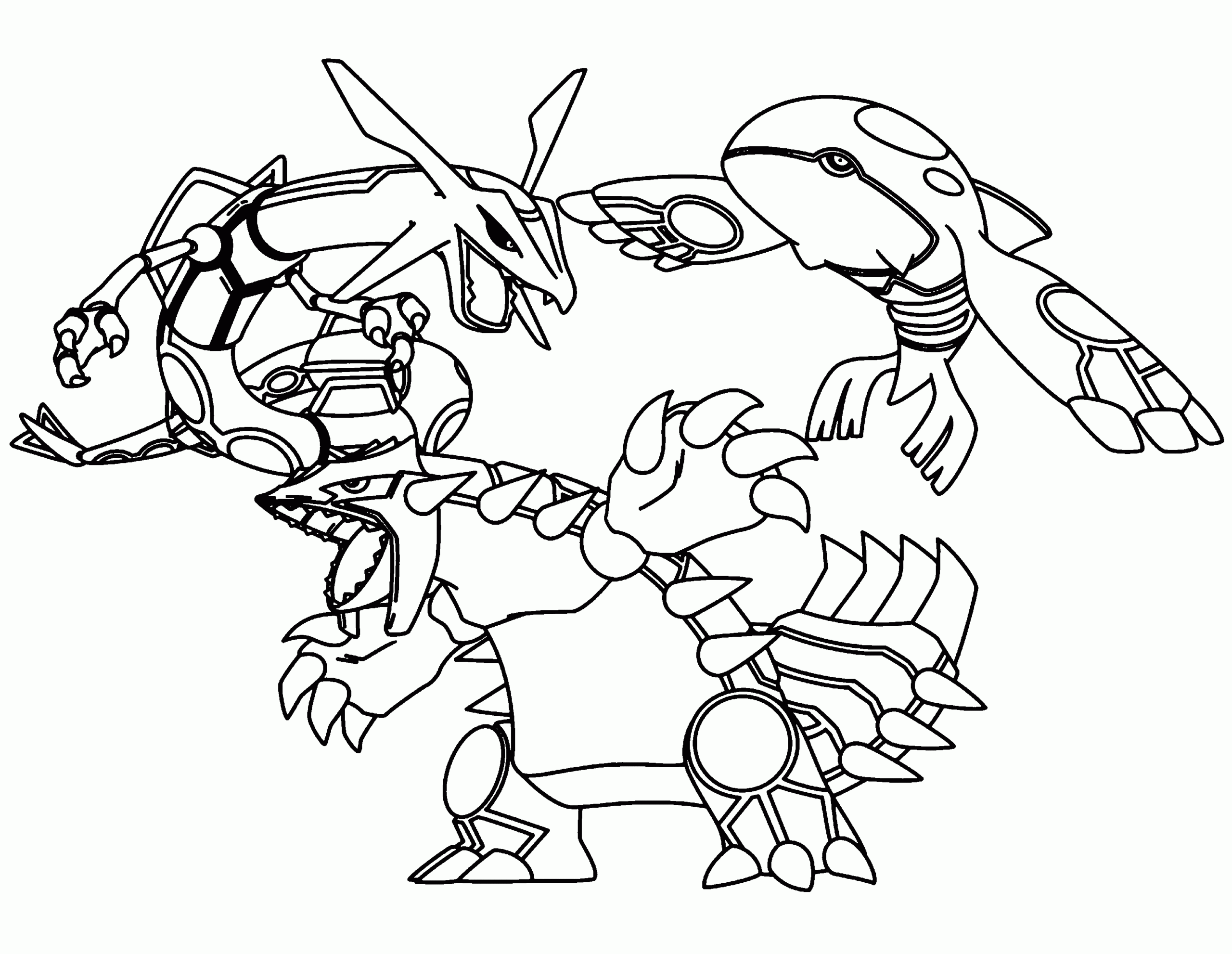 Pokemon Coloring Pages Groudon Coloring Home