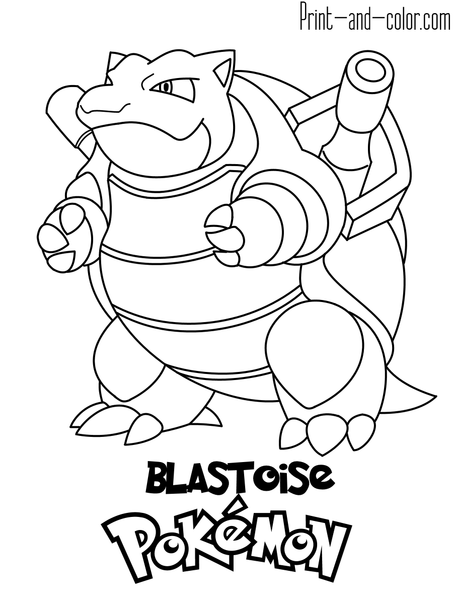 Pokemon Free Printables Coloring Pages