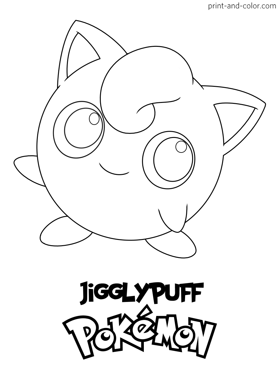 Pokemon Coloring Pages Printable For Free