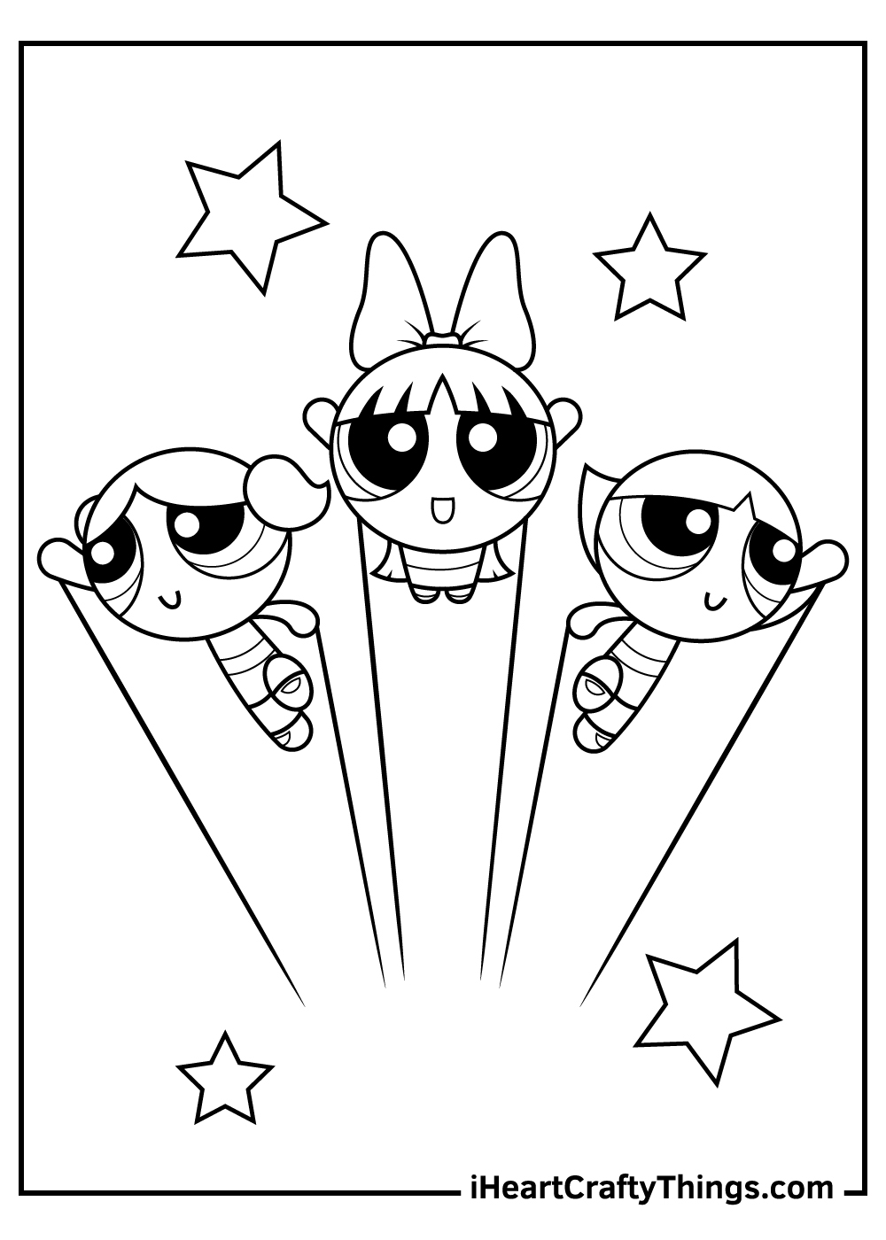Powerpuff Girl Printable Coloring Pages