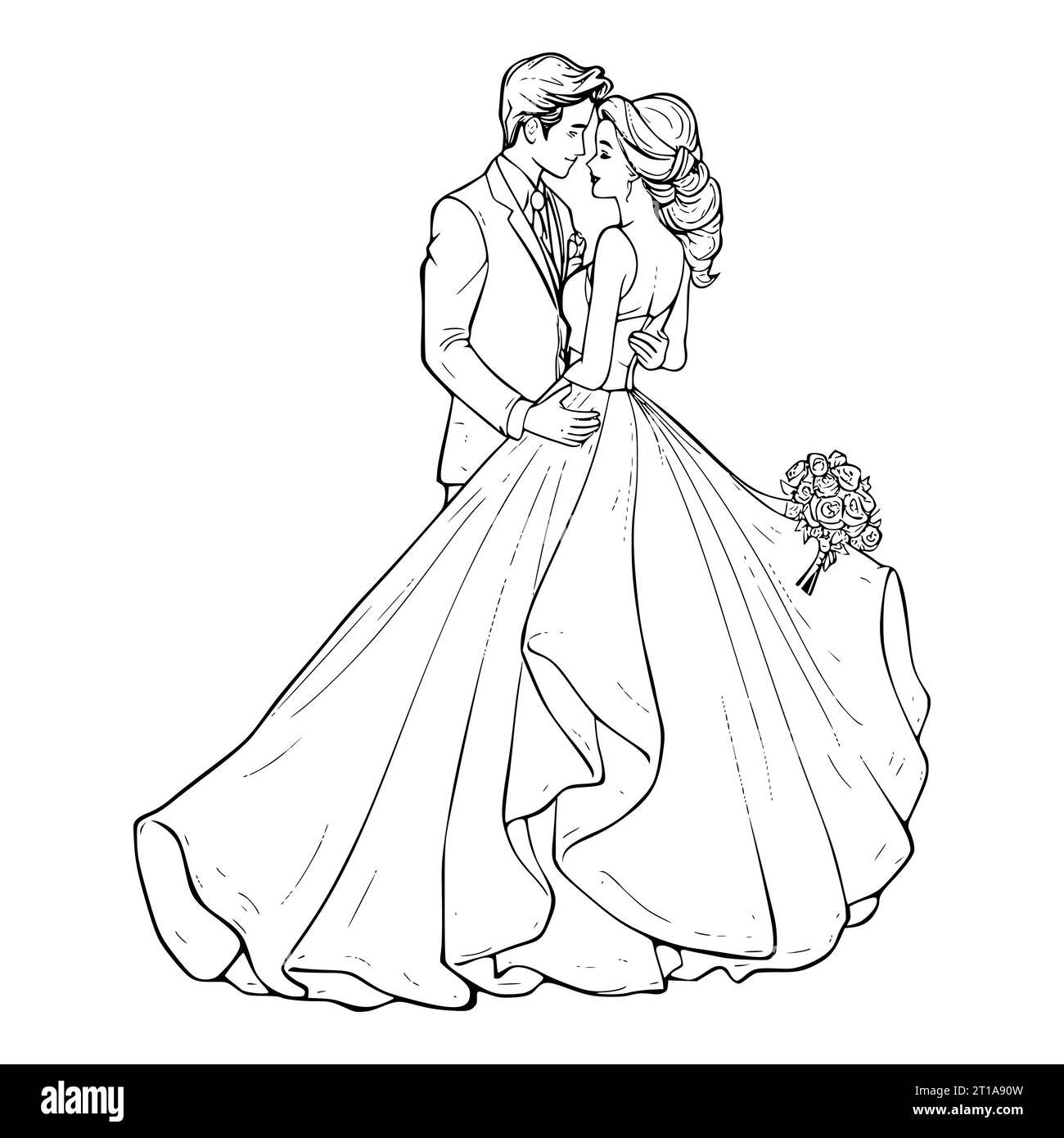 Princess Bride Coloring Pages Hi res Stock Photography And Images Alamy