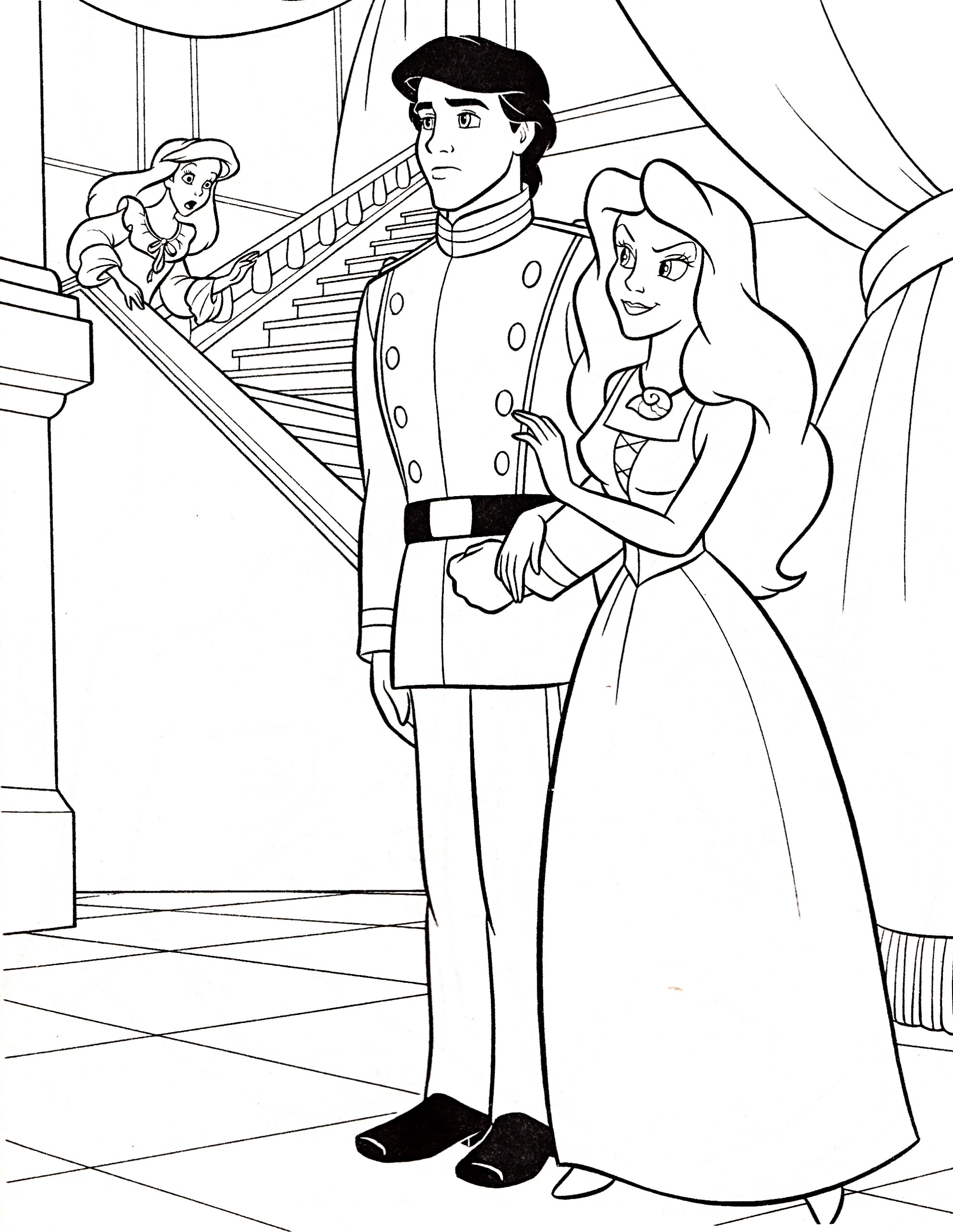 Printable Princess Coloring Page