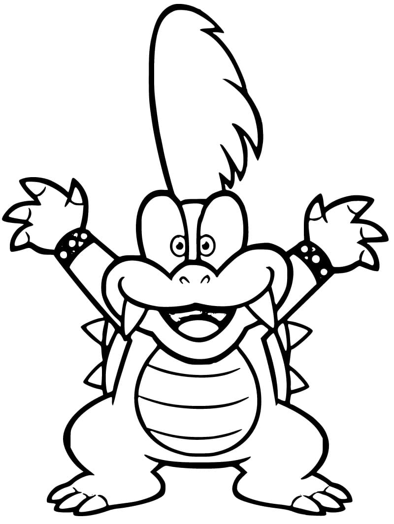 Print Larry Koopa Coloring Page Download Print Or Color Online For Free