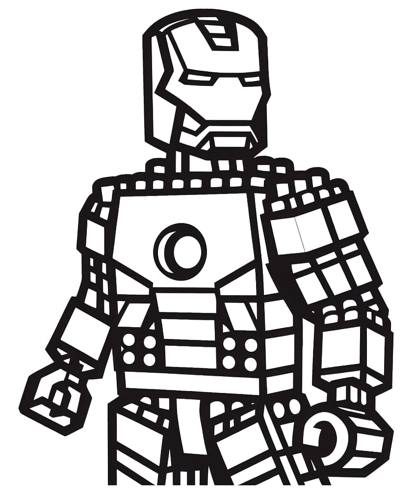 Print Lego Iron Man Coloring Page Download Print Or Color Online For Free