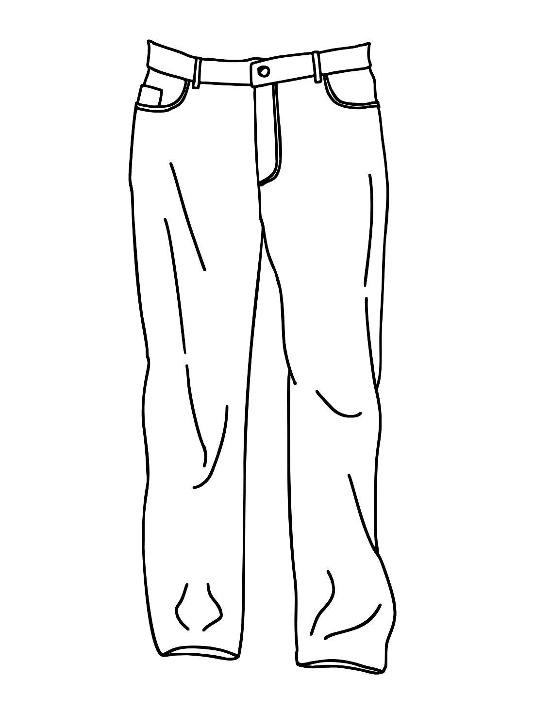Print Pants Coloring Page Free Printable Coloring Pages