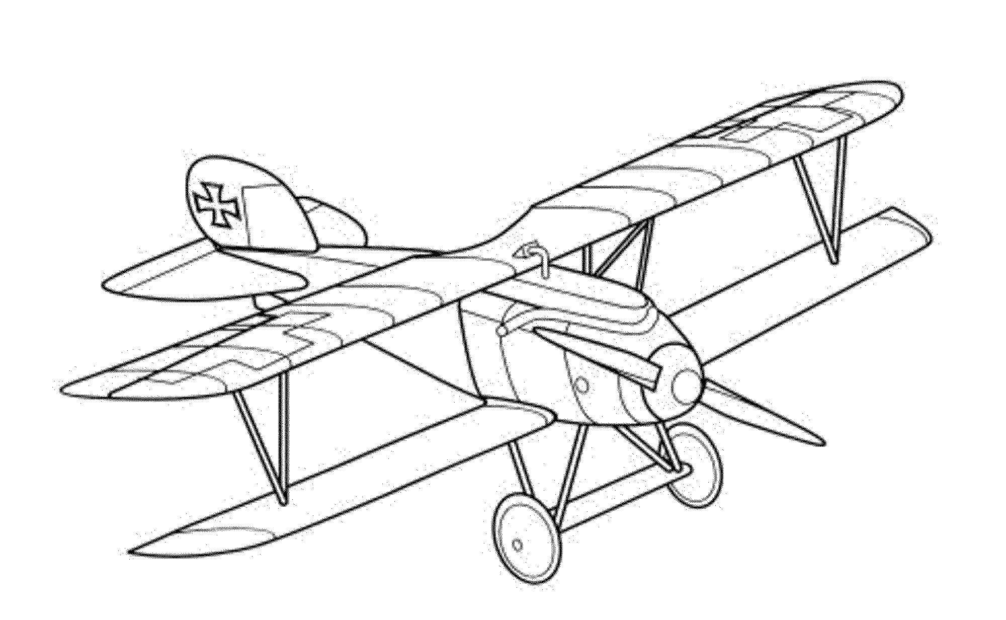 Airplane Printable Coloring Pages
