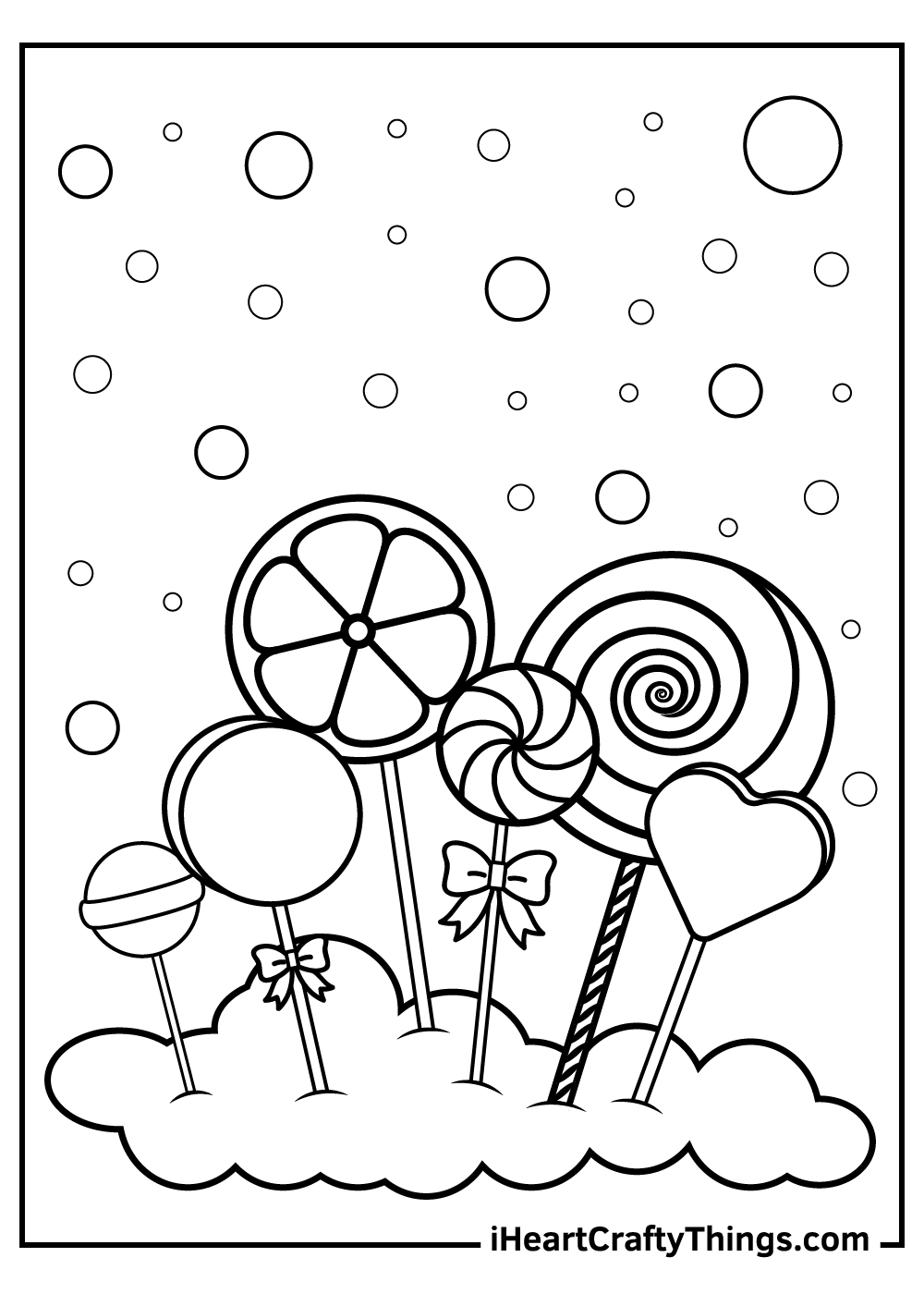 Printable Candy Coloring Pages Updated 2021