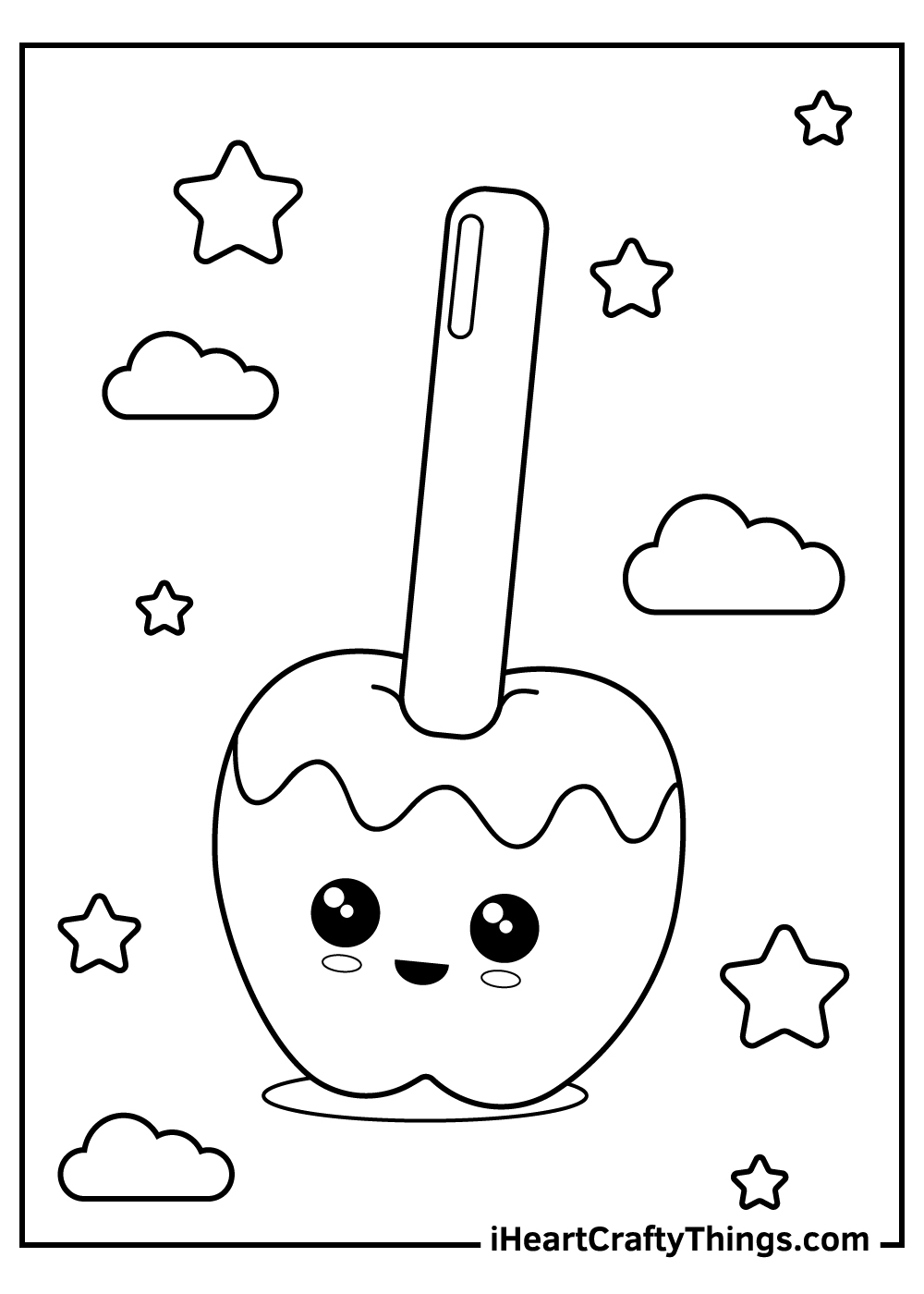 Free Printable Candy Coloring Pages