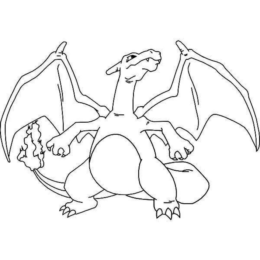 Printable Charizard Coloring Pages For Free Free Pokemon Coloring Pages