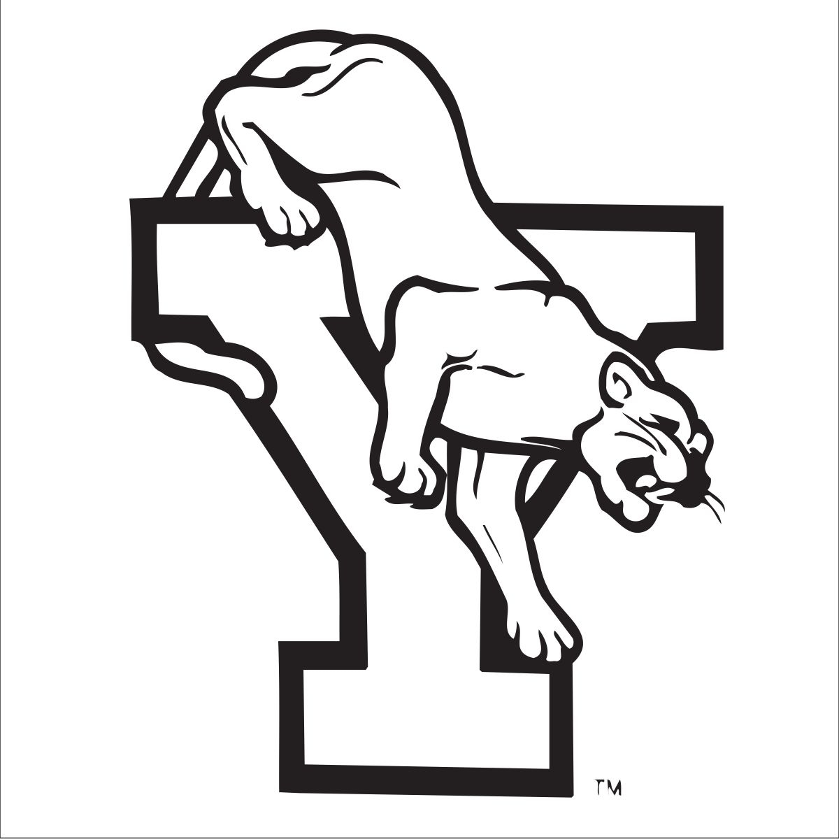 Printable Coloring Pages For Byu Cougar Logo