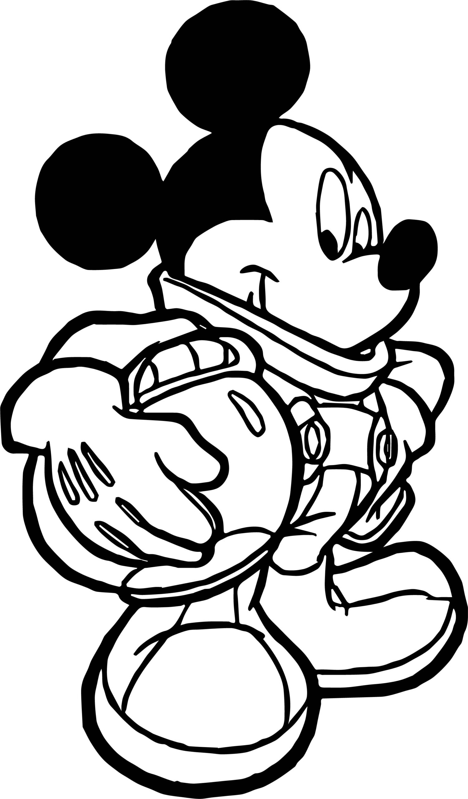 Printable Coloring Pages Mickey Mouse