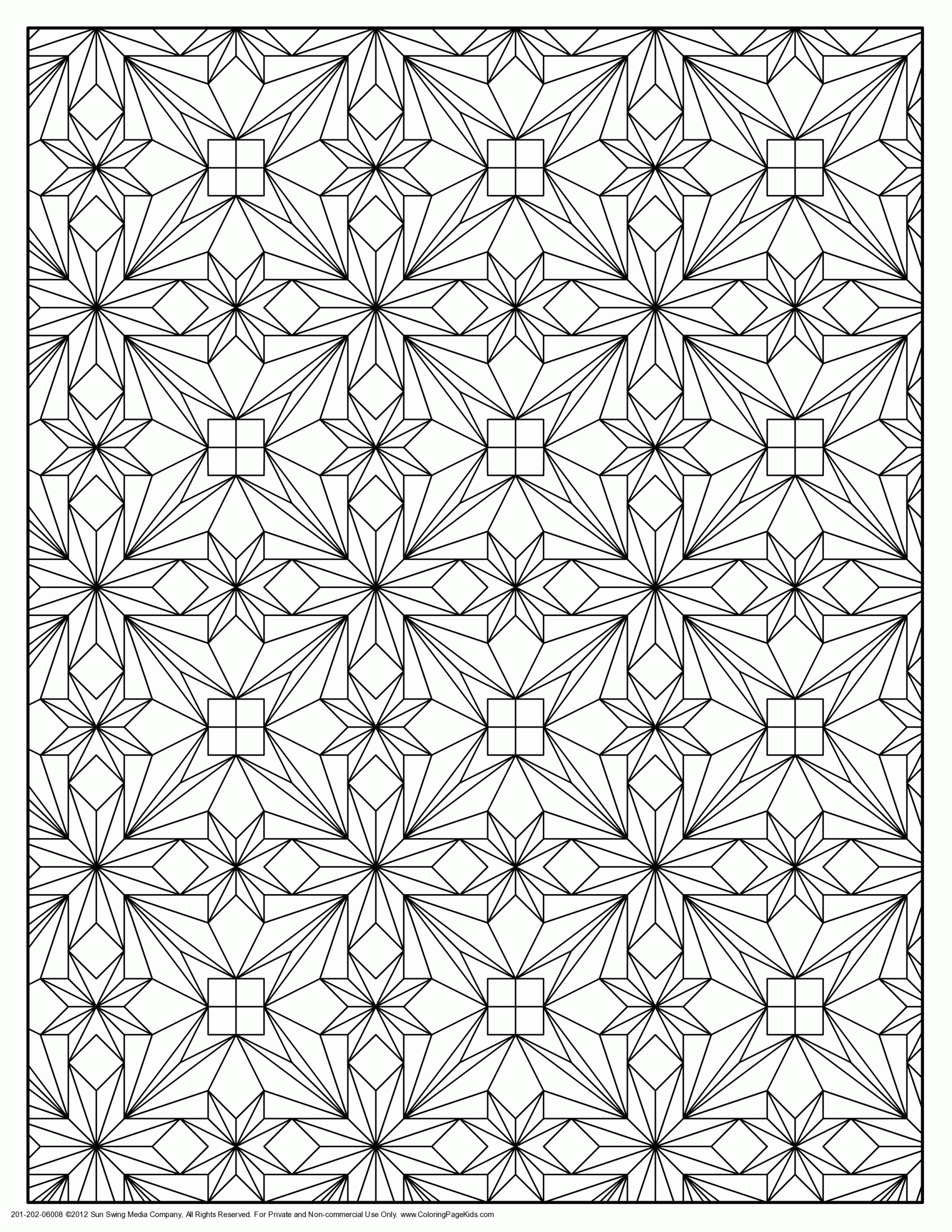 Printable Coloring Pages Patterns