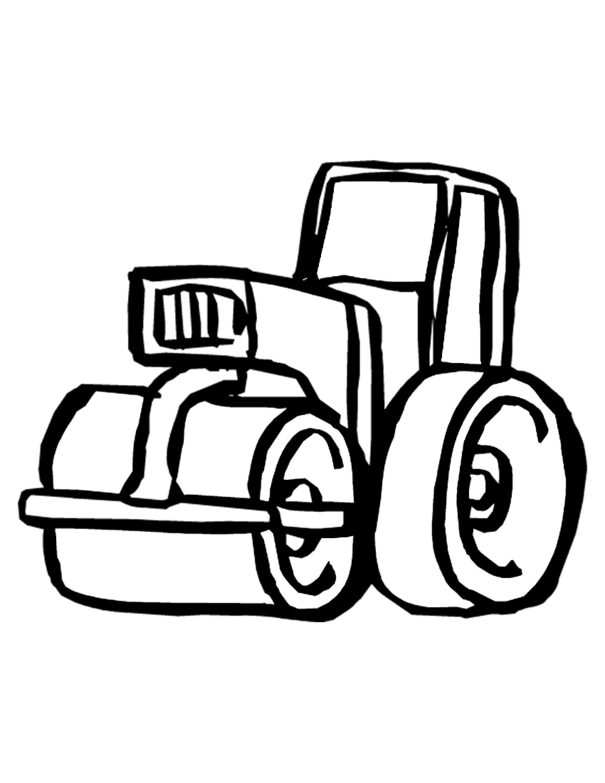 Printable Construction Coloring Pages Sketch Coloring Page