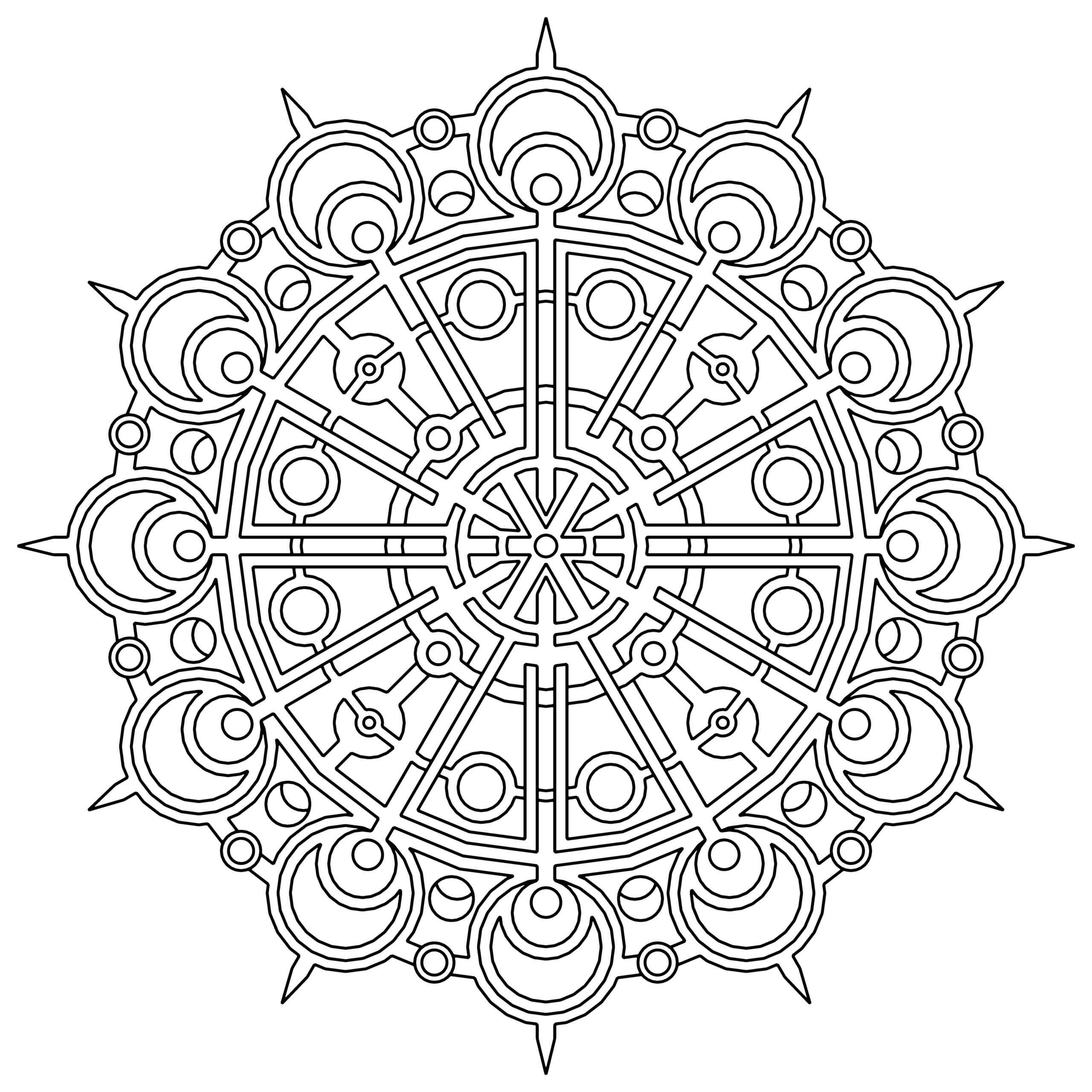 Printable Design Coloring Pages