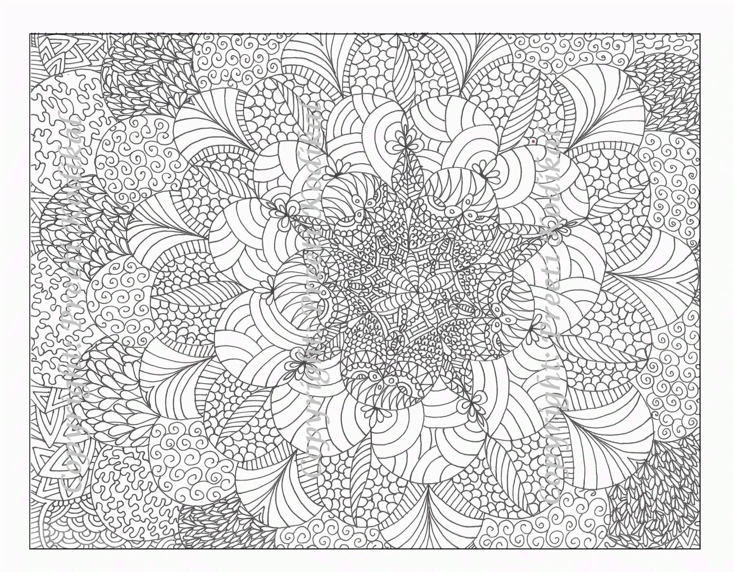 Printable Difficult Coloring Pages Coloring Home