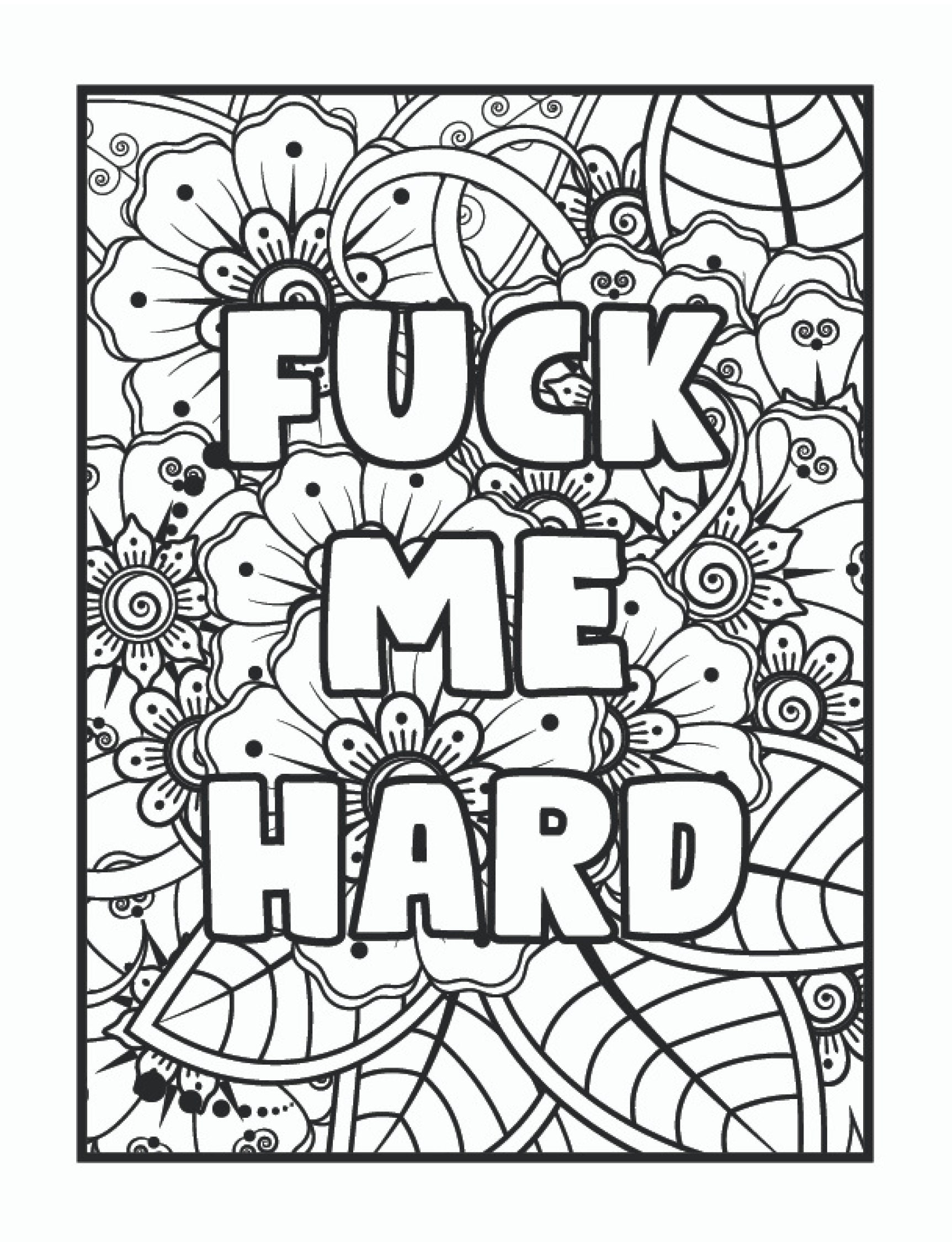 Printable Dirty Coloring Book