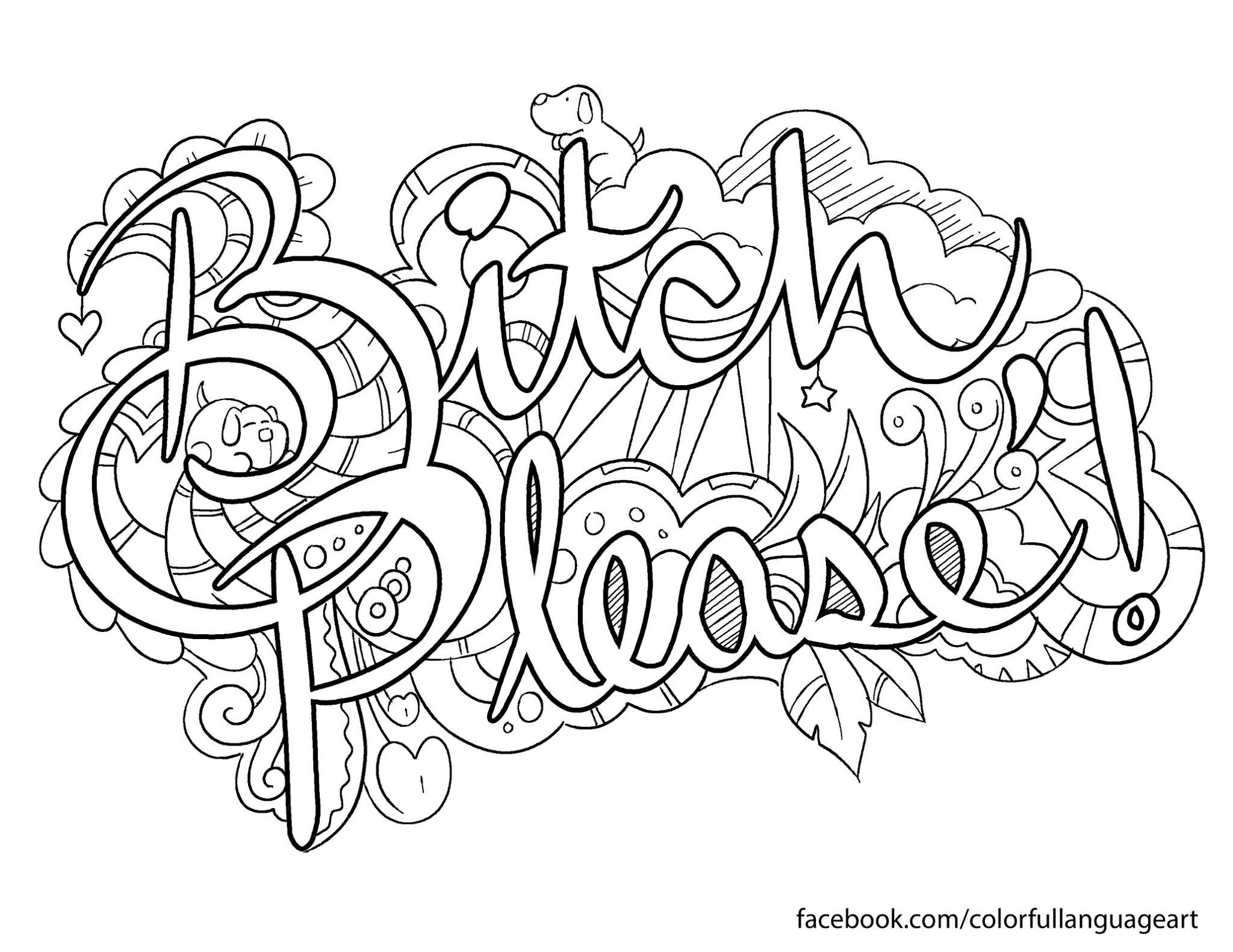 Printable Dirty Coloring Pages