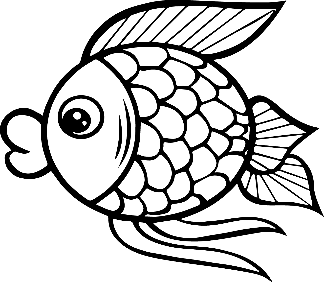 Free Printable Fish Coloring Pages