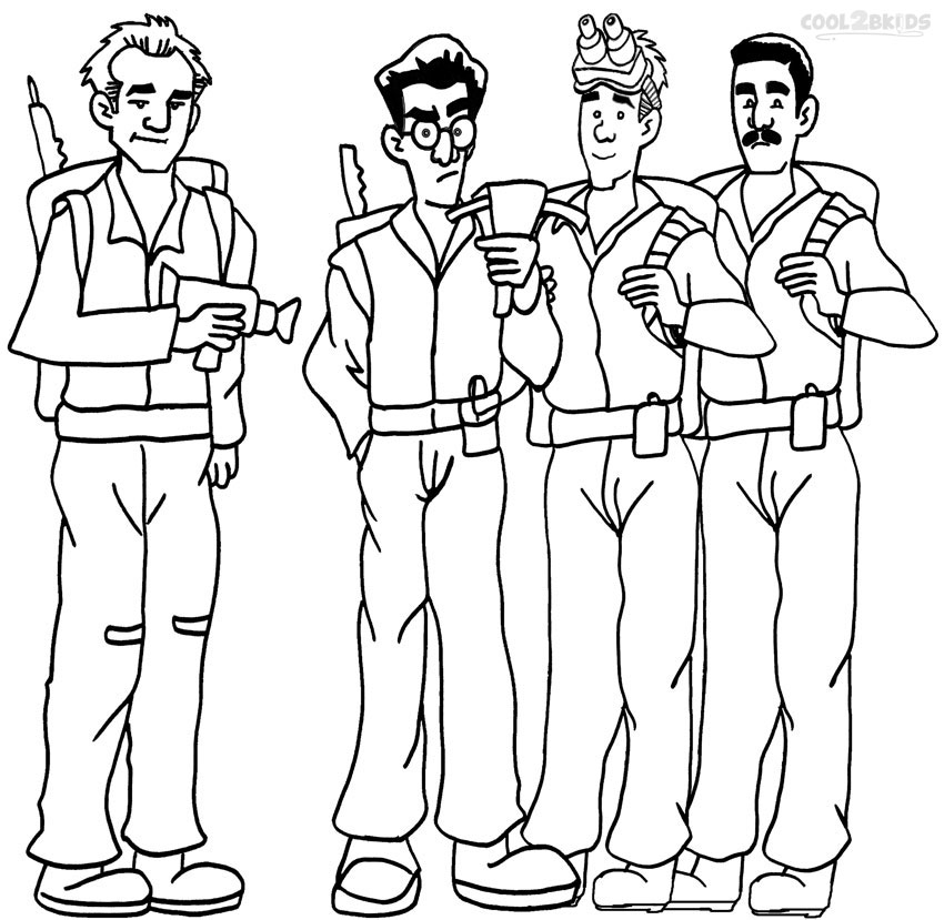 Printable Ghostbusters Coloring Pages For Kids Cool2bKids