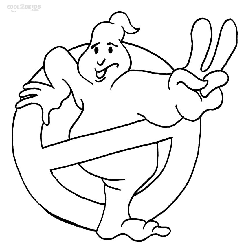Printable Ghostbusters Coloring Pages For Kids