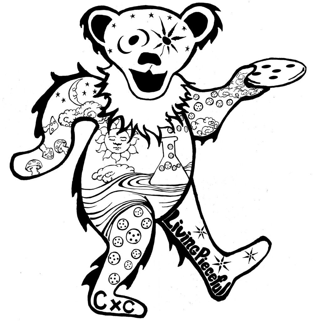 Printable Grateful Dead Coloring Pages Free