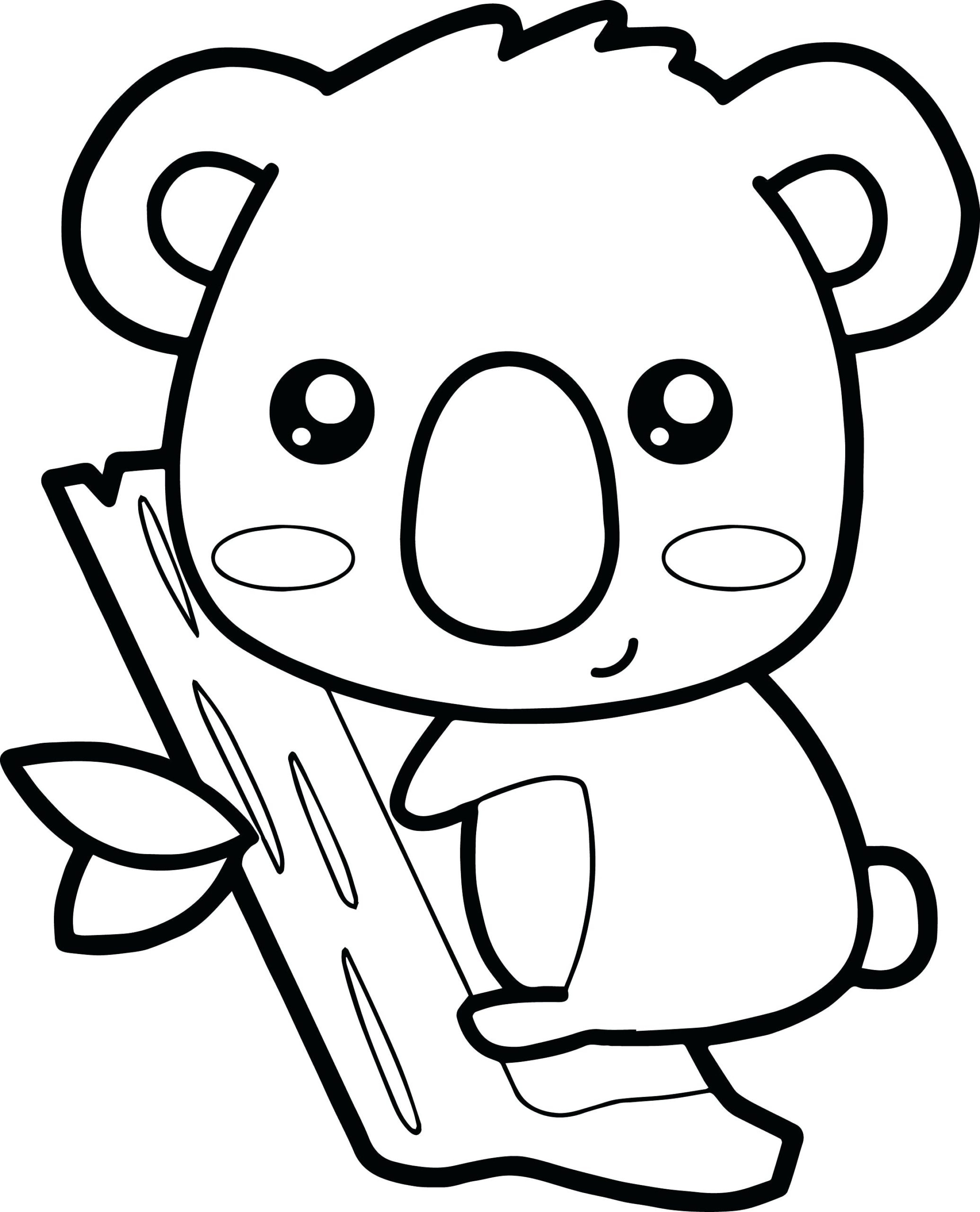 Printable Koala Coloring Pages
