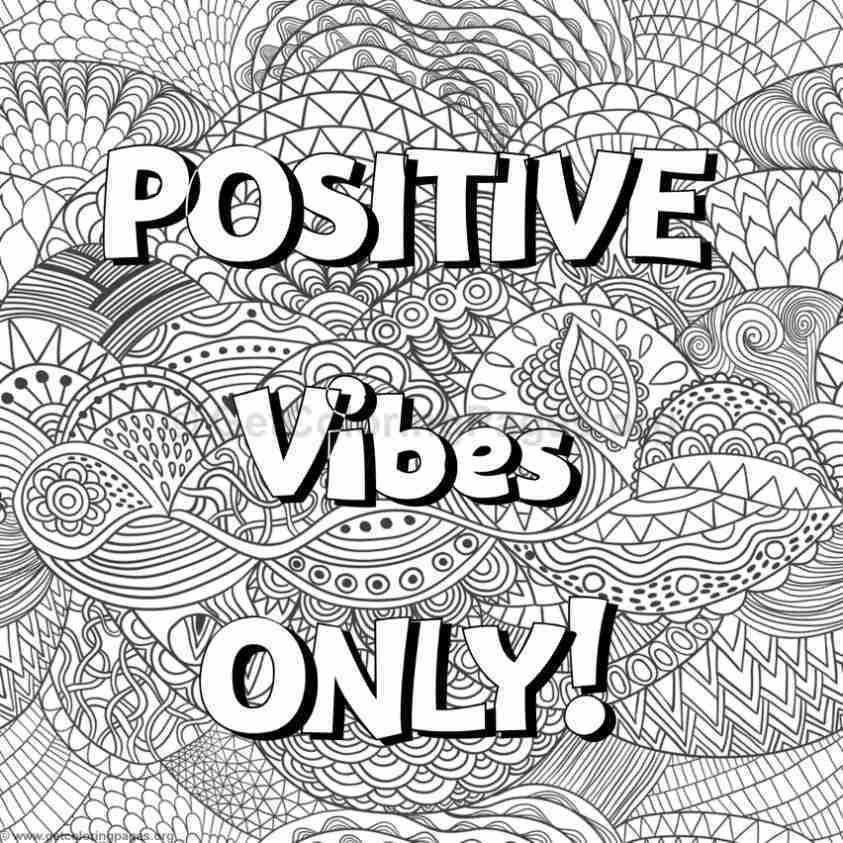 Printable Mindful Coloring Pages