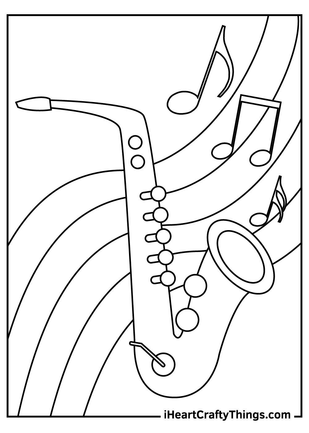 Printable Music Coloring Pages Updated 2021