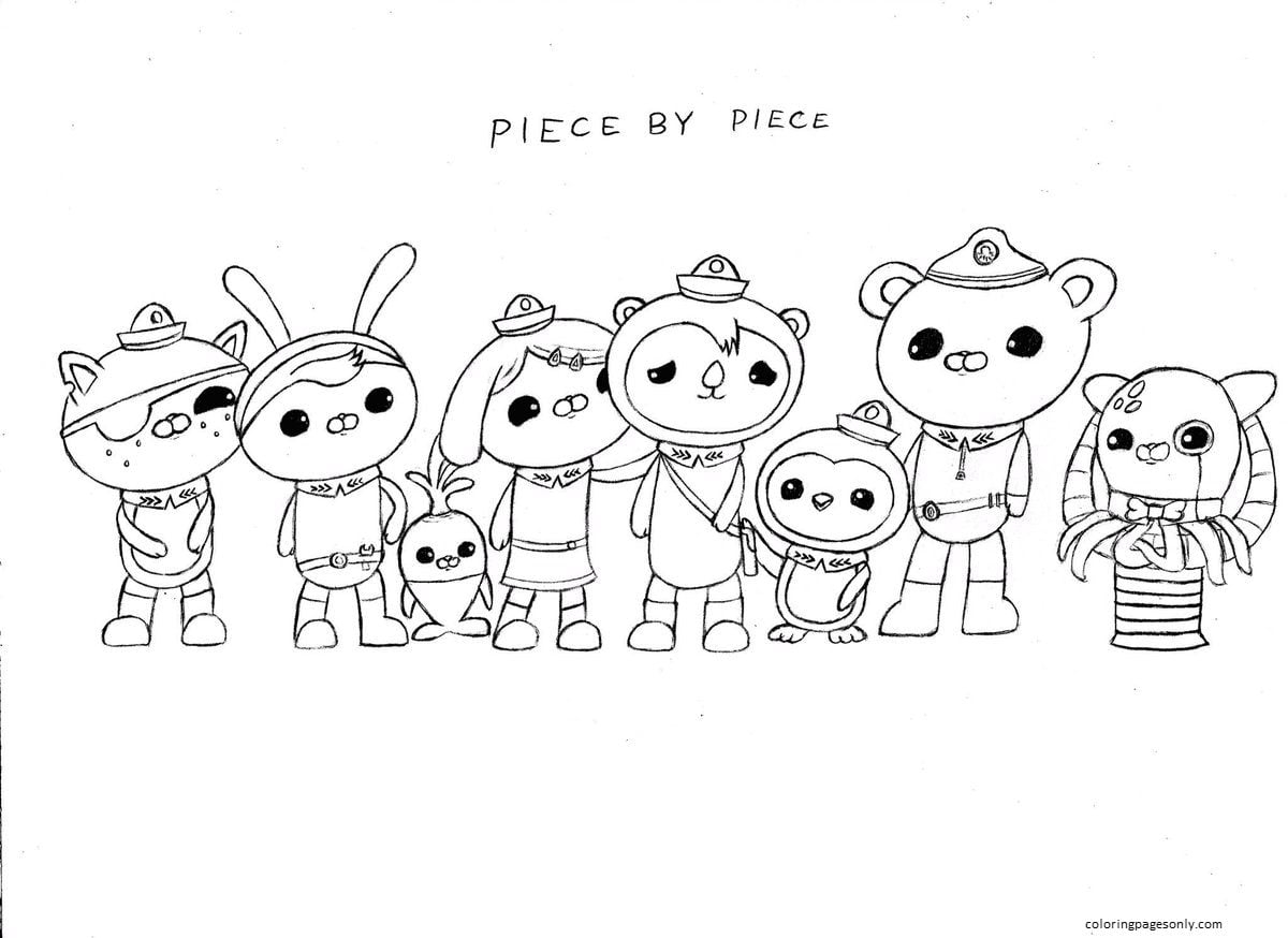 Printable Octonauts Coloring Pages