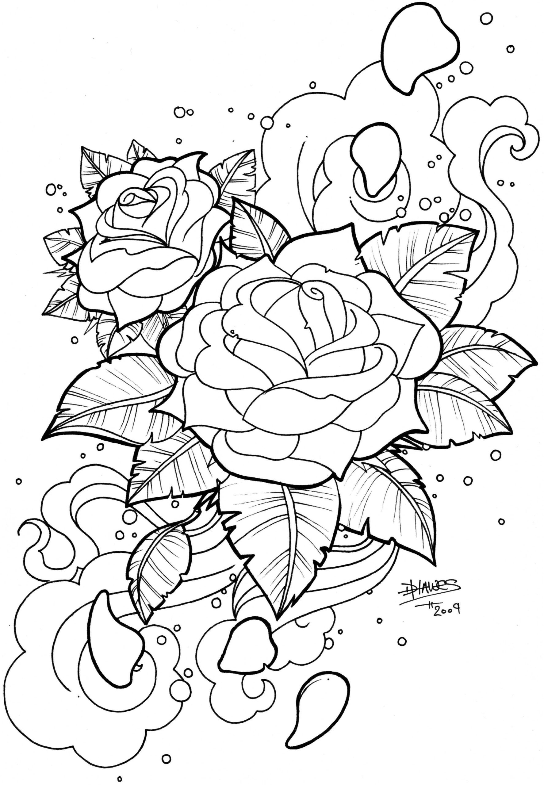 Printable Outline Tattoo Coloring Pages Printable Calendar