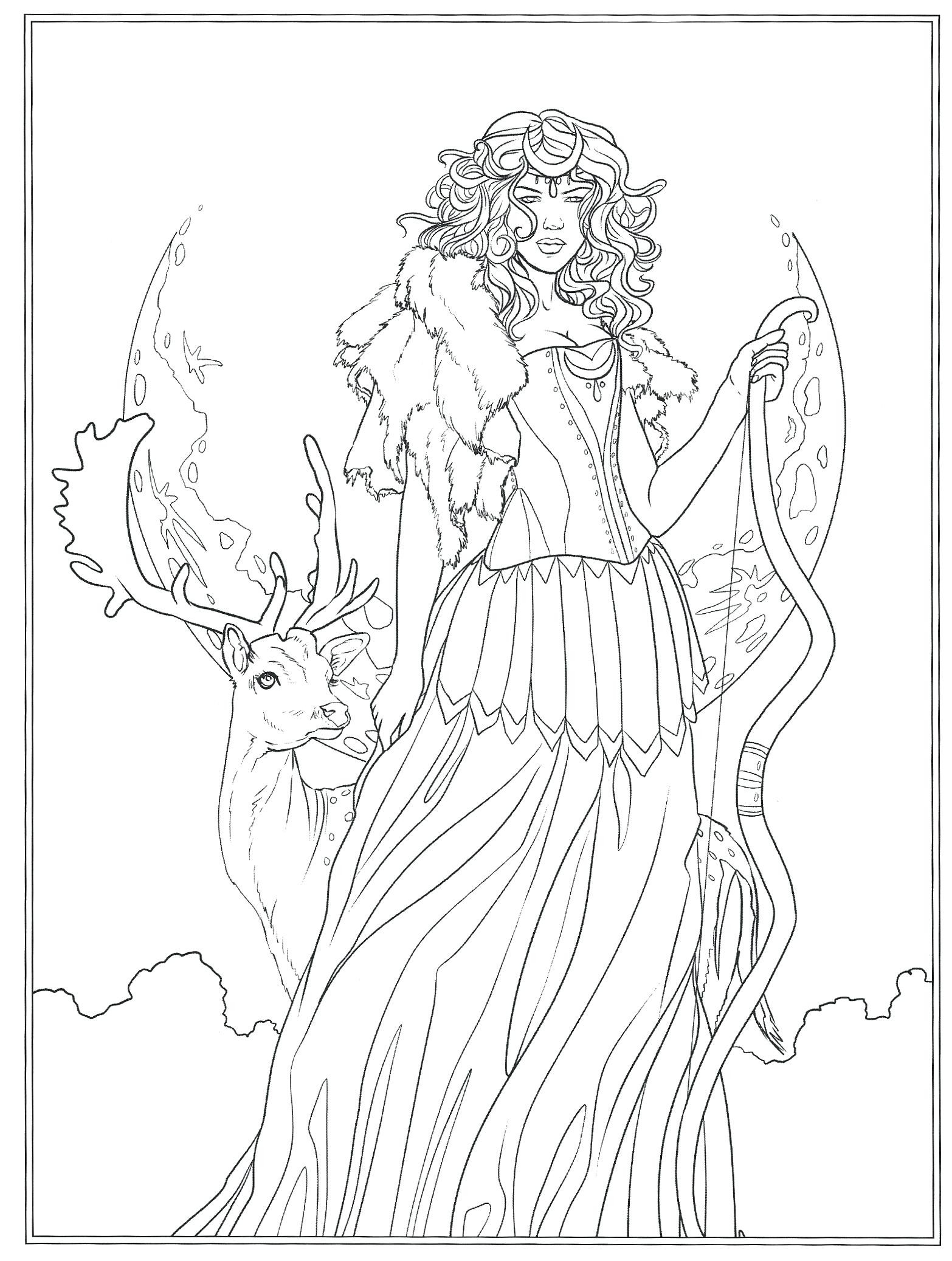 Printable Pagan Coloring Pages At GetDrawings Free Download
