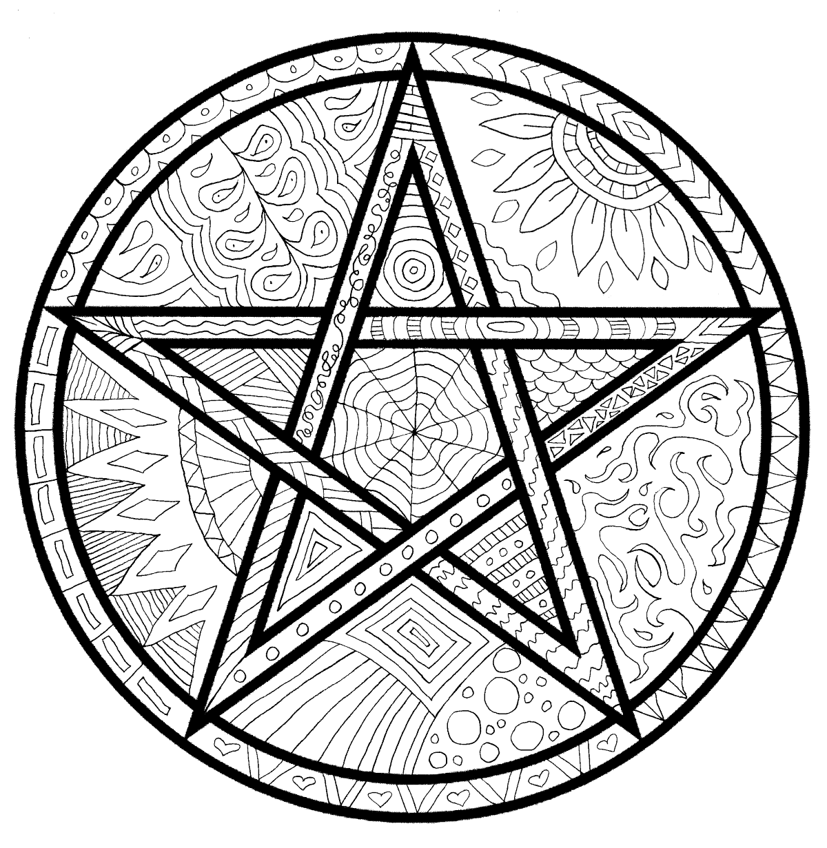 Printable Pagan Coloring Pages