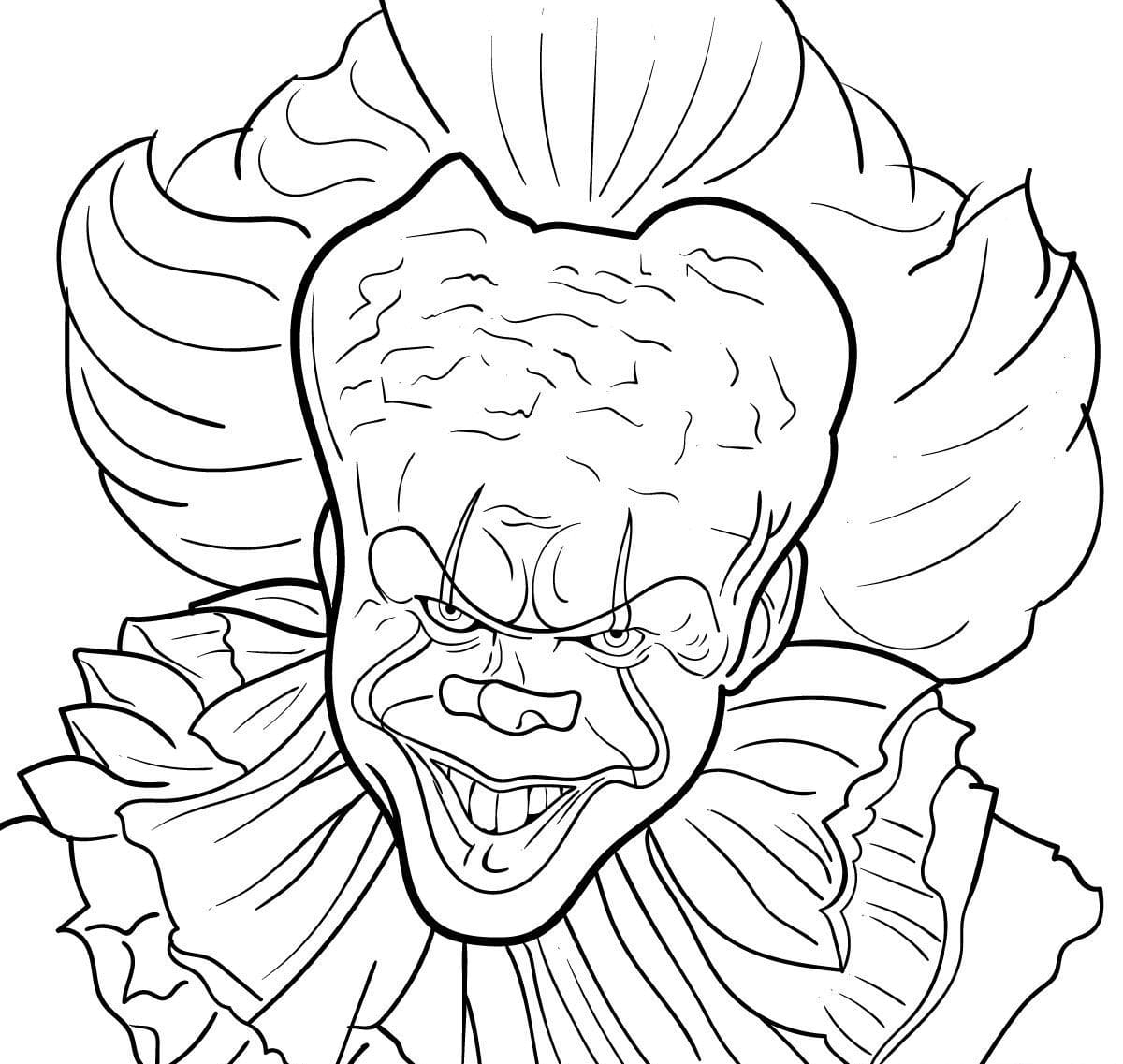 Printable Pennywise Coloring Pages