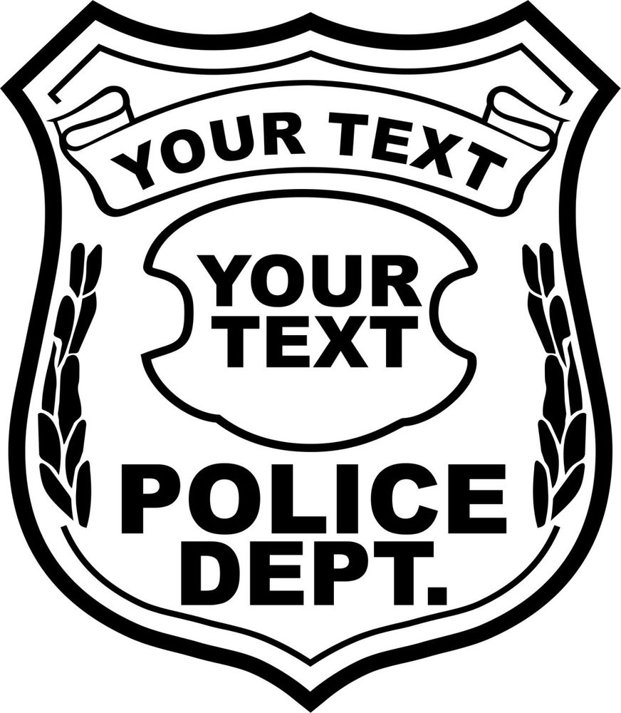 Printable Police Badges For Kids Coloring Home