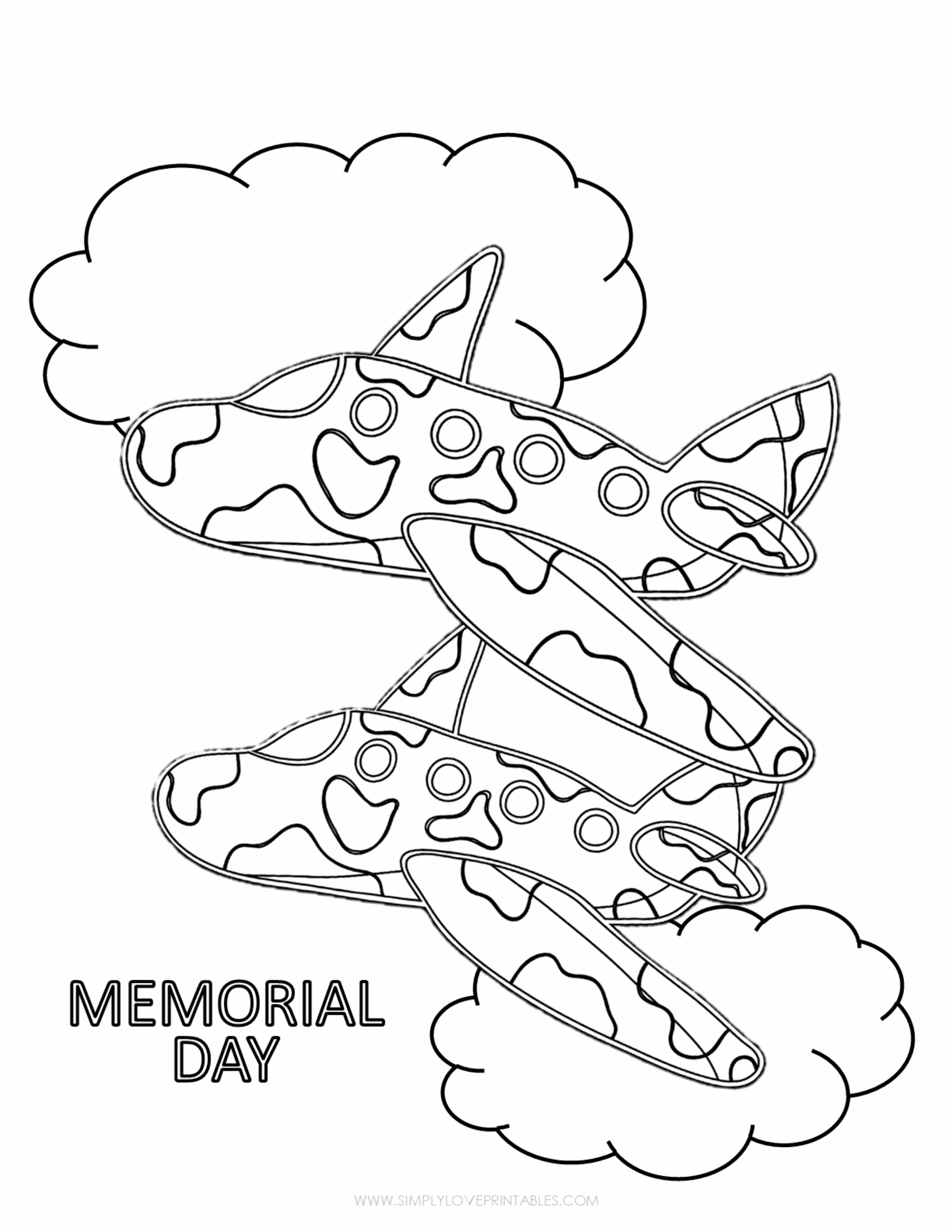 Printable Memorial Day Coloring Pages