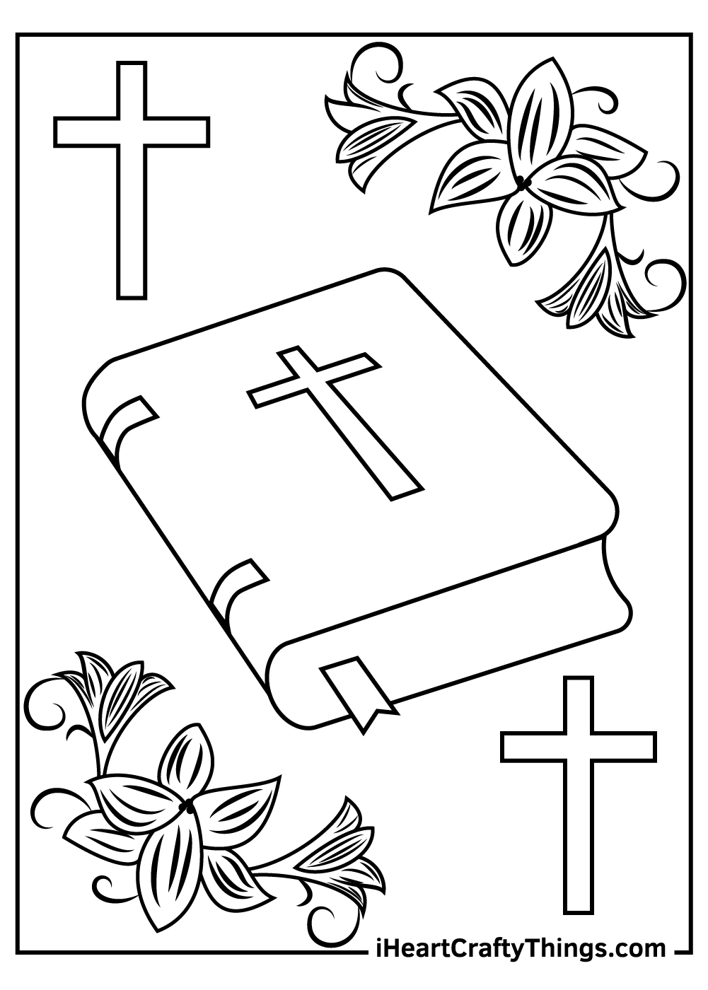 Printable Religious Easter Coloring Pages Updated 2021