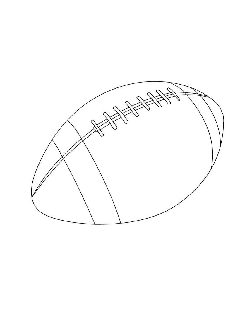 Printable Rugby Coloring Pages