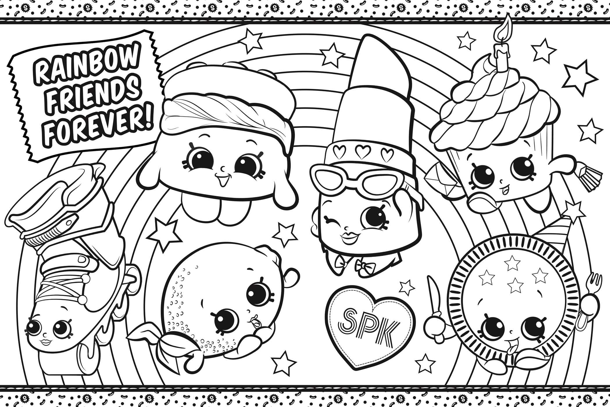Printable Shopkins Characters