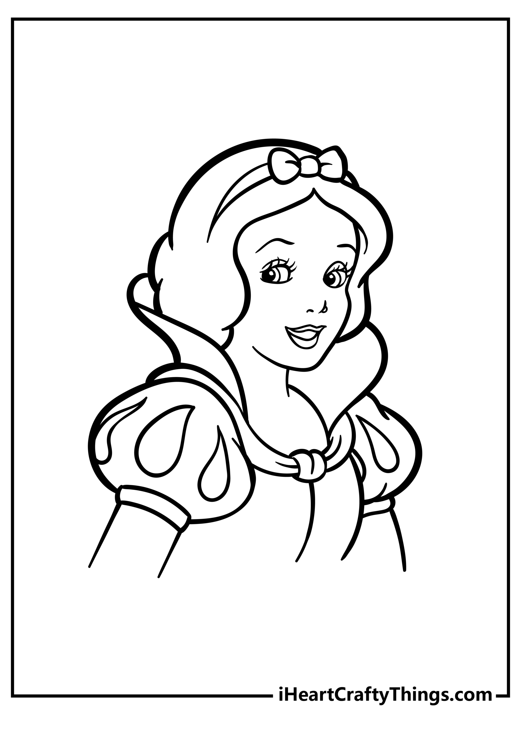 Snow White Coloring Pages Printable