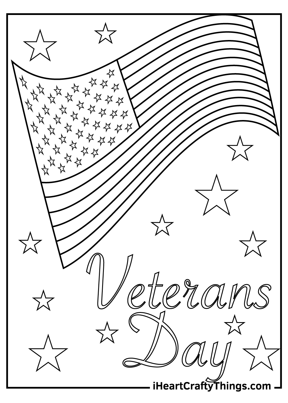 Veterans Day Coloring Pages Printable