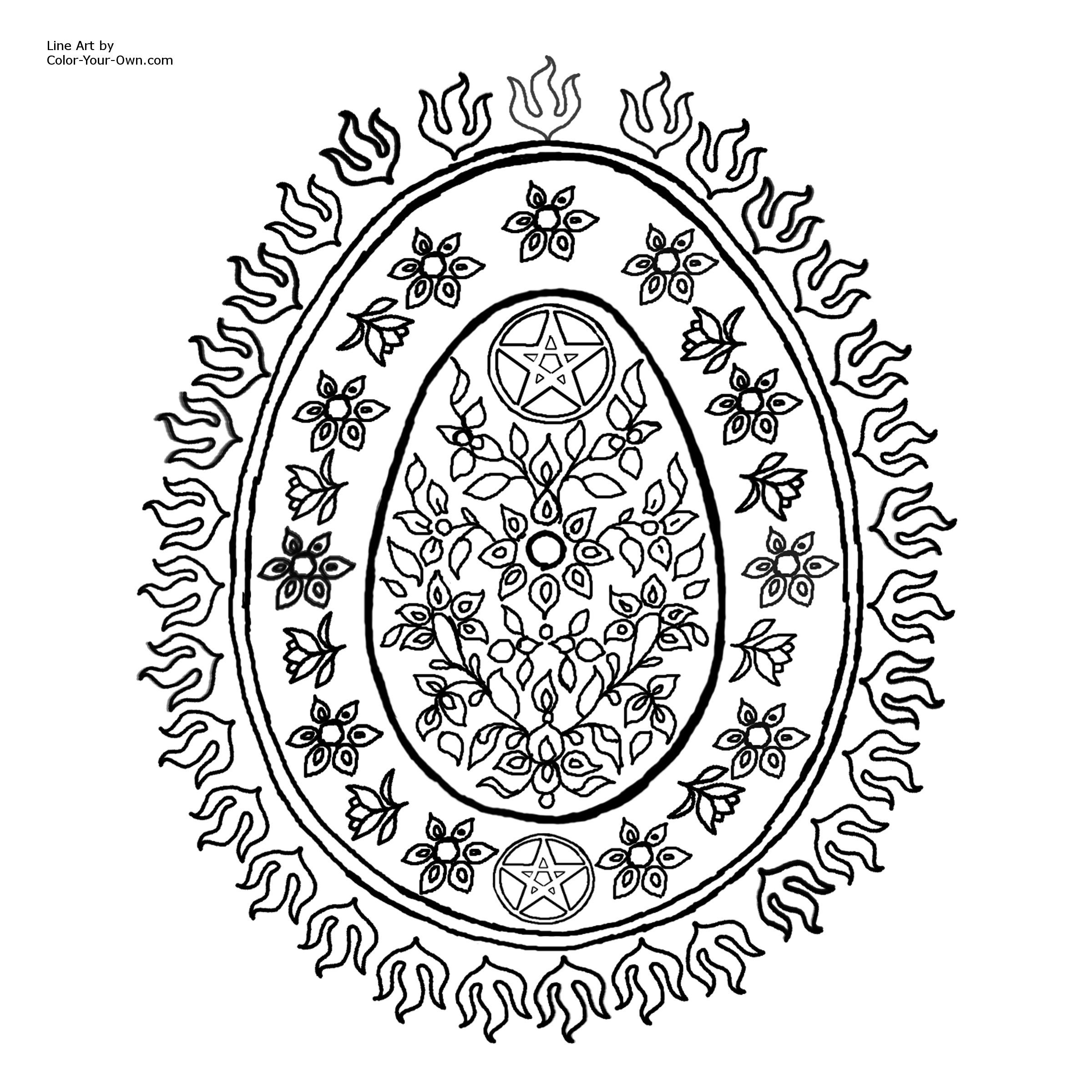 Printable Wiccan Coloring Pages Coloring Home