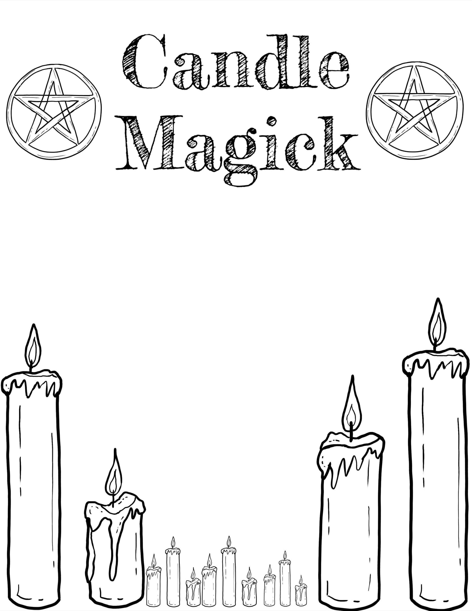 Printable Wiccan Coloring Pages Free Download Gmbar Co